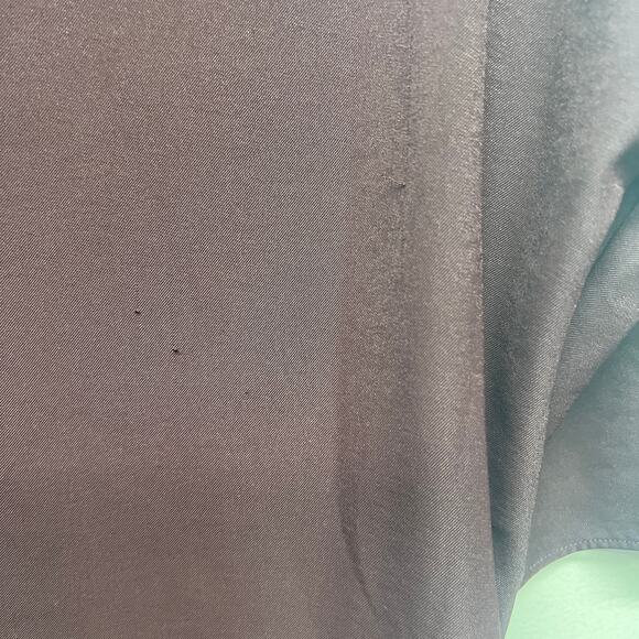 Uniqlo 3/4 Sleeve High Neck Purple Top Women's Size Small Office Casual Flawed - Picture 10 of 10